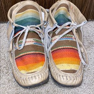 Serape Moccasins